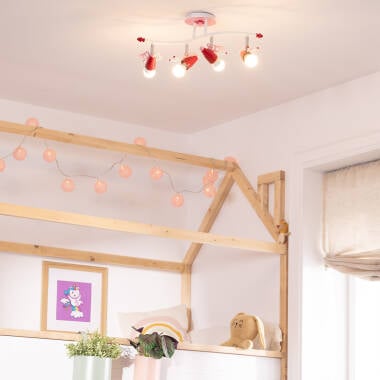 PUNSANO plafondlamp roze, afbeelding 5