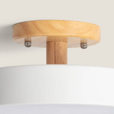 Hulmaro plafondlamp in wit, afbeelding 5