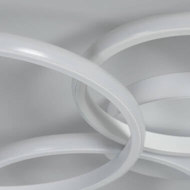 PESCARO platte LED plafondlamp 66 cm, afbeelding 2