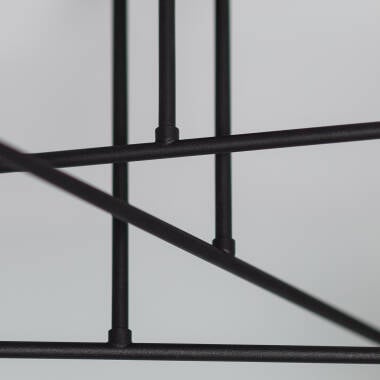 SILDANO matzwarte plafondlamp met zes spots, afbeelding 5