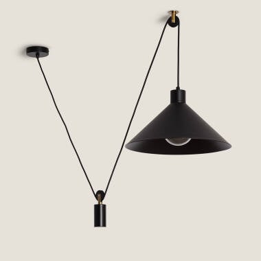 WOLNAVO ronde hanglamp van metaal