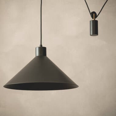 WOLNAVO ronde hanglamp van metaal