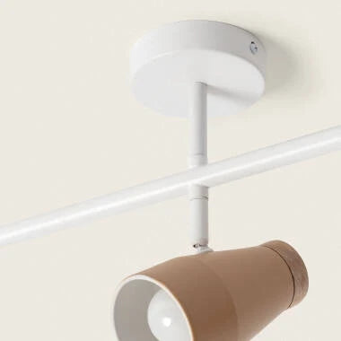 MORDIVO plafondlamp met drie gekleurde kappen, afbeelding 3