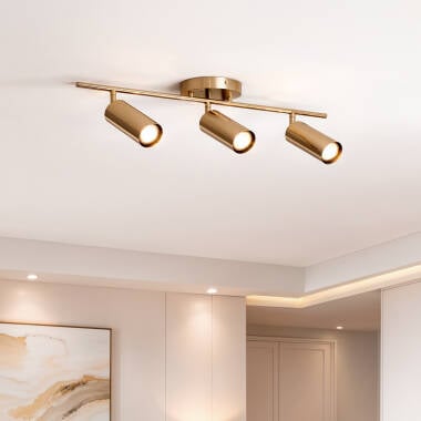 Oldaro plafondlamp in goud, afbeelding 2