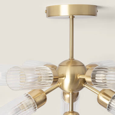 GIRBANO plafondlamp in goud, afbeelding 4