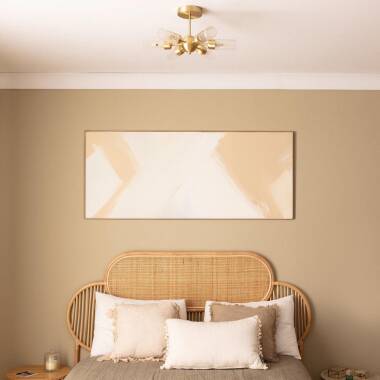 URVANO plafondlamp in goud, afbeelding 5
