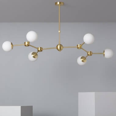 VENDANO plafondlamp in goud, afbeelding 3