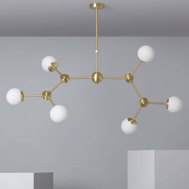 VENDANO plafondlamp in goud, afbeelding 6