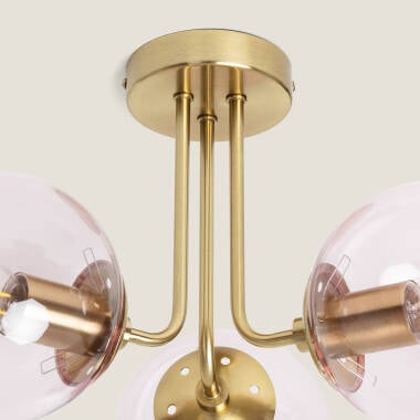Gimbaro plafondlamp in roze, afbeelding 2