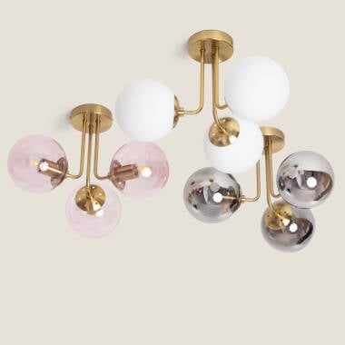 Gimbaro plafondlamp in roze, afbeelding 6