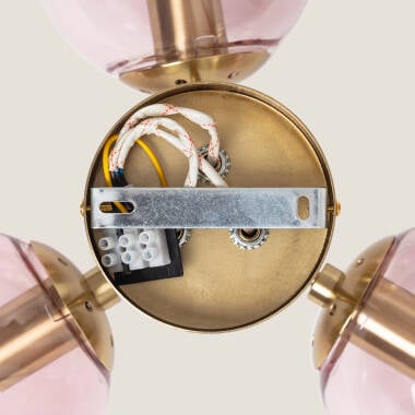 Gimbaro plafondlamp in roze, afbeelding 5