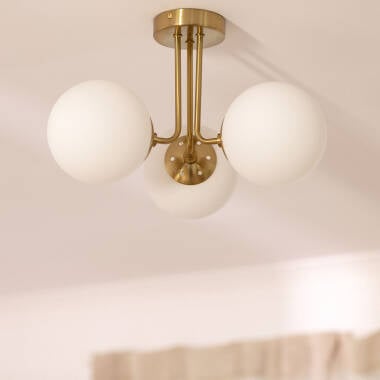 Gimbaro plafondlamp in wit, afbeelding 2