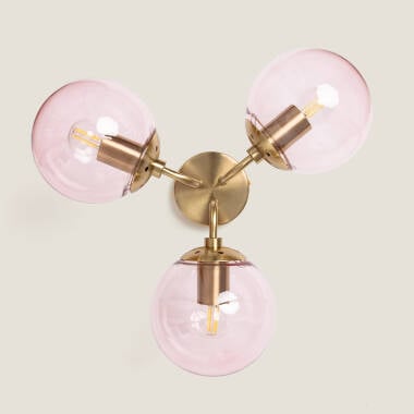 Gimbaro plafondlamp in roze, afbeelding 4