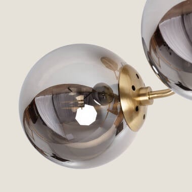 Gimbaro plafondlamp in rookgrijs, afbeelding 3