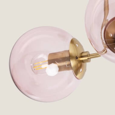 Gimbaro plafondlamp in roze, afbeelding 3
