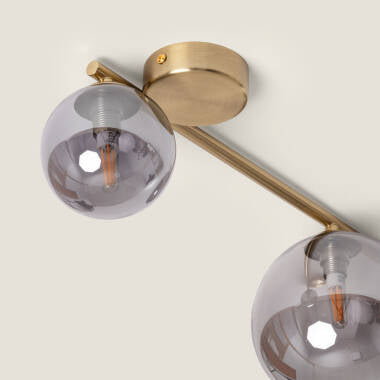 NONTARO plafondlamp met vier glazen bollen, afbeelding 6