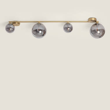 NONTARO plafondlamp met vier glazen bollen, afbeelding 5