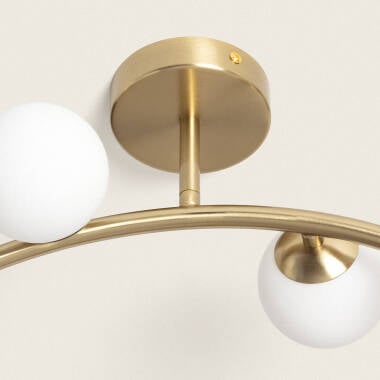 SABRANO plafondlamp in goud, afbeelding 5