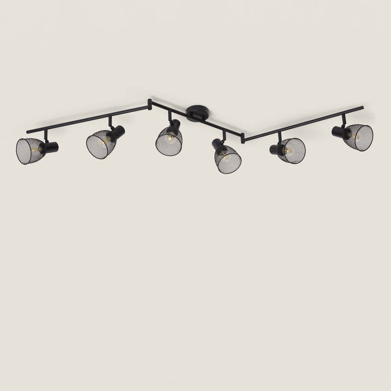 TORBAVO plafondlamp zwart