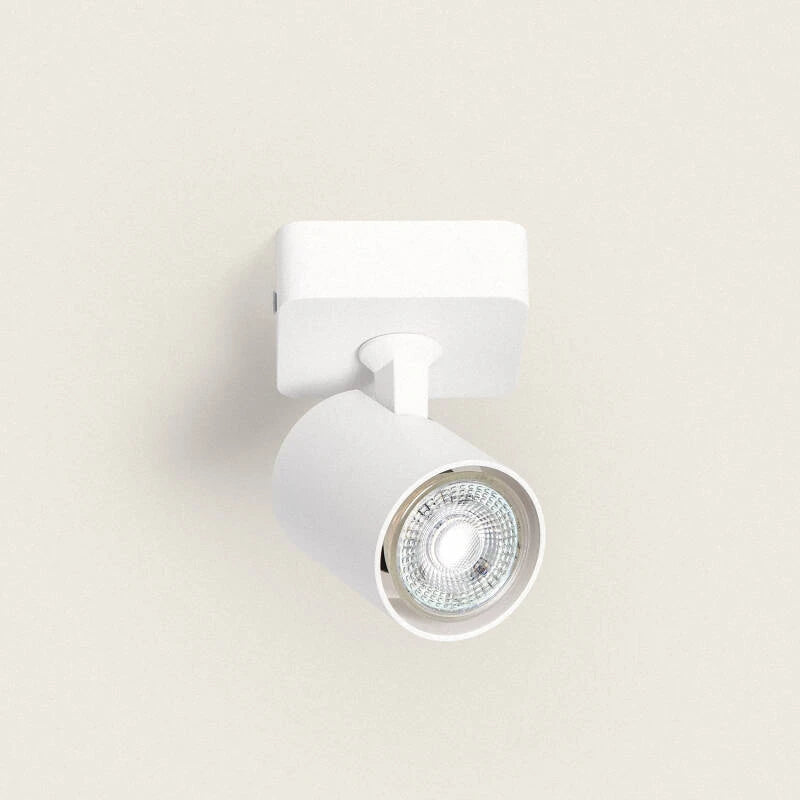 BRENTARO witte richtbare plafondspot van aluminium