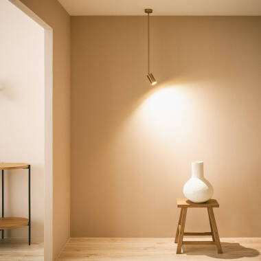 UMBARO hanglamp in goud, afbeelding 3