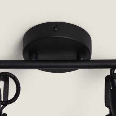 BRELNIVO zwarte plafondlamp met twee richtbare spots, afbeelding 6
