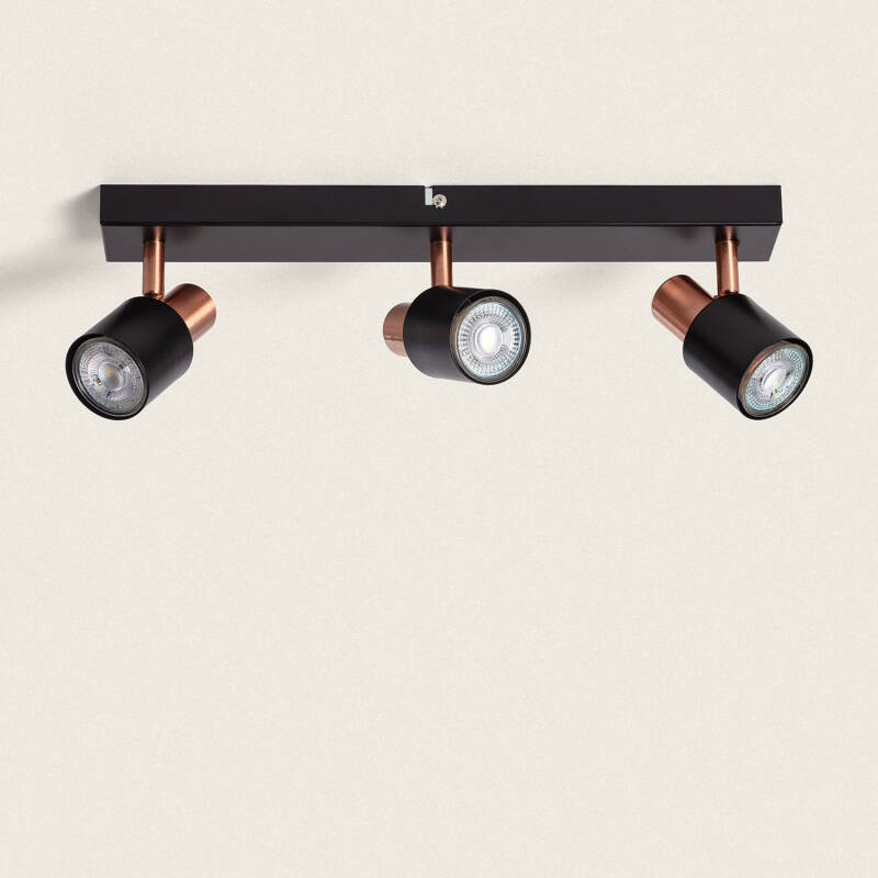 Brunaro plafondlamp in zwart met roze accenten, afbeelding 3