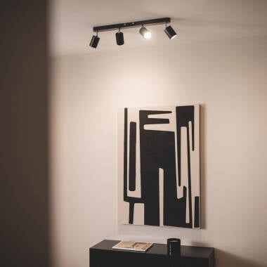 Zenvaro plafondlamp in zwart, afbeelding 4