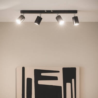 Zenvaro plafondlamp in zwart, afbeelding 3
