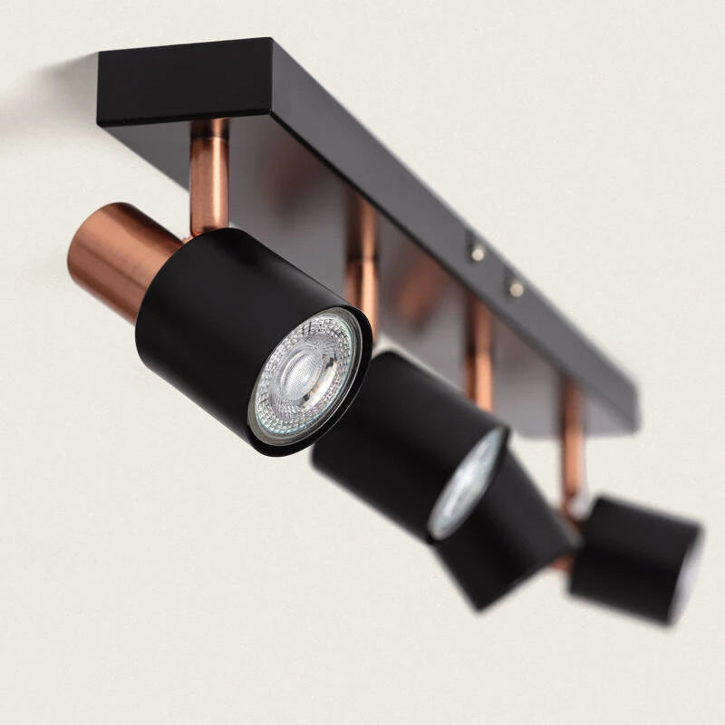 NESTRANO plafondlamp met vier verstelbare spots