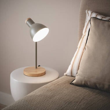 QUINDAVO tafellamp in camo groen, afbeelding 3