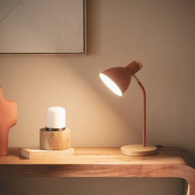 QUINDAVO tafellamp in terracotta, afbeelding 6