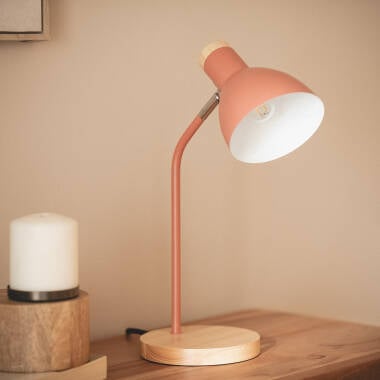 QUINDAVO tafellamp in terracotta, afbeelding 4
