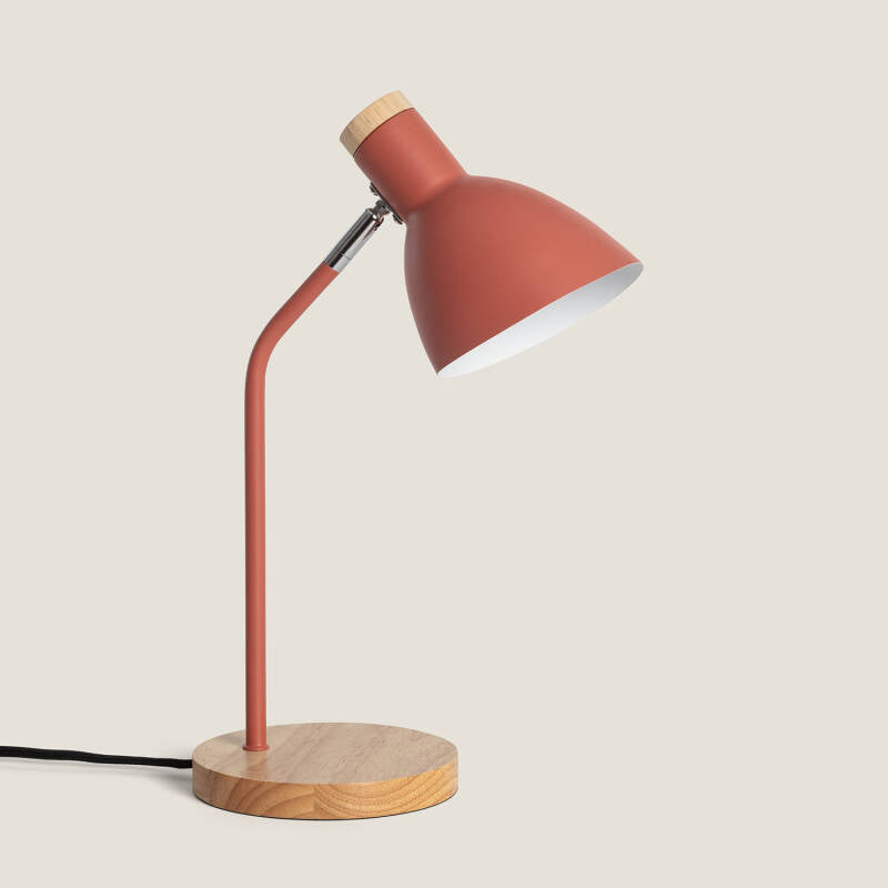 QUINDAVO tafellamp in terracotta
