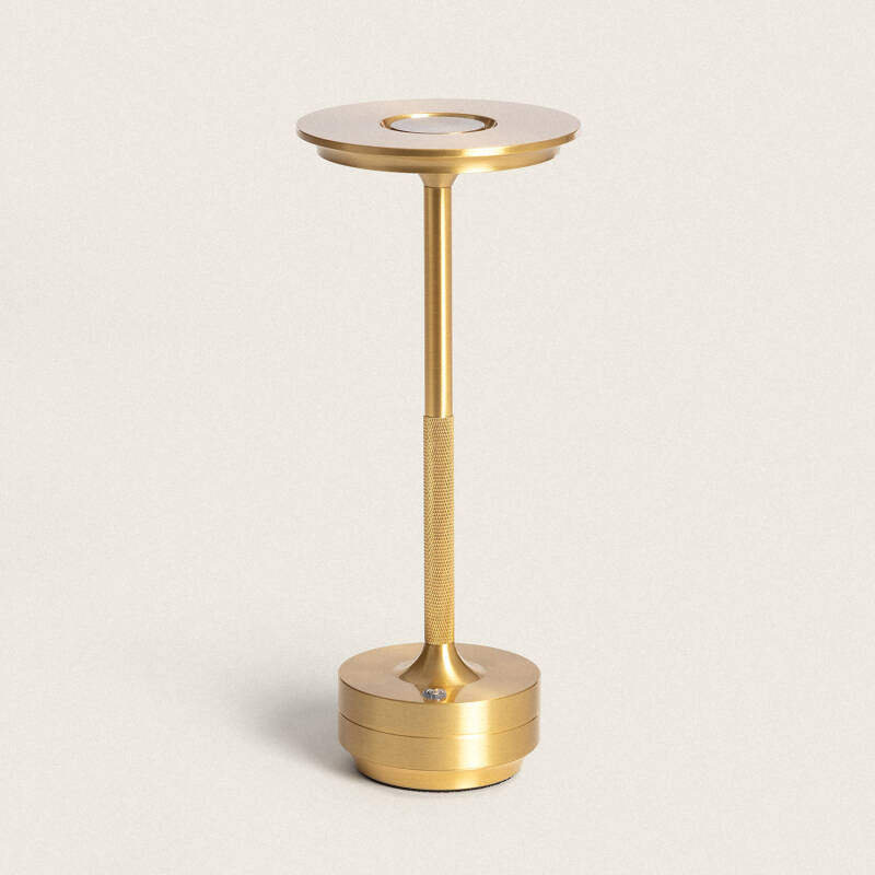 DERMANO tafellamp in goud