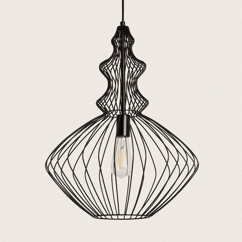NAVLIVO hanglamp in zwart, afbeelding 1