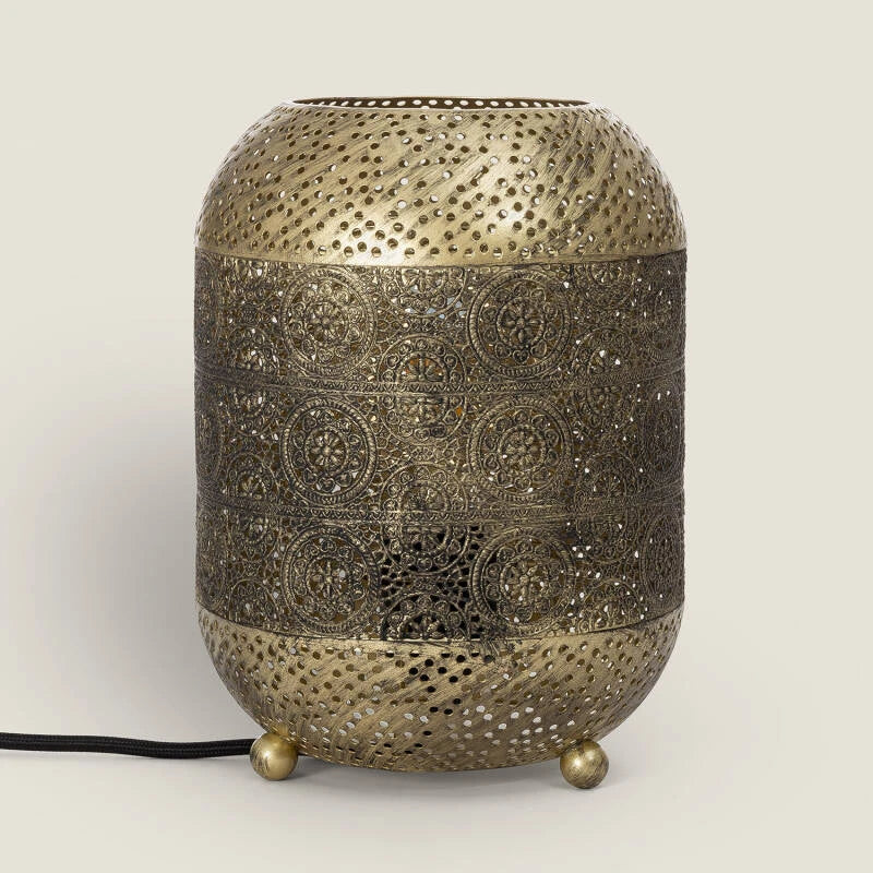 NERVARO minimalistische tafellamp van ijzer 26 cm, afbeelding 1