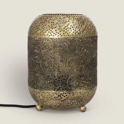 NERVARO minimalistische tafellamp van ijzer 26 cm, afbeelding 1