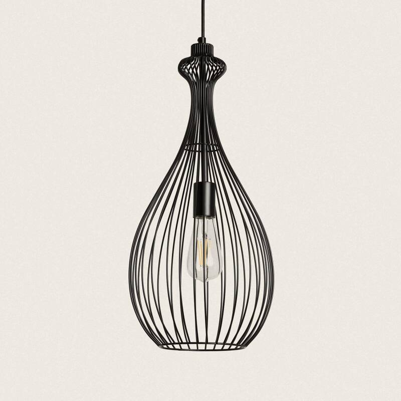 OLDRIVO hanglamp in zwart, afbeelding 1