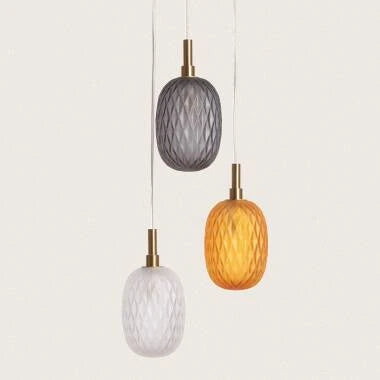 ONDRAVO hanglamp meerkleurig in een interieur