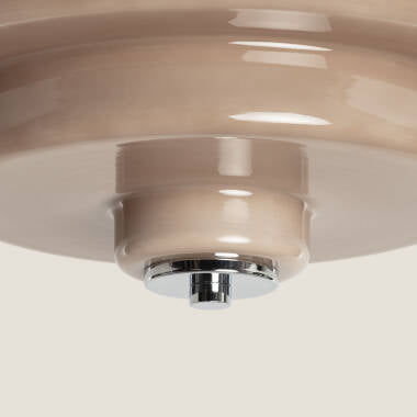 JORSANO bruine glazen plafondlamp, afbeelding 5
