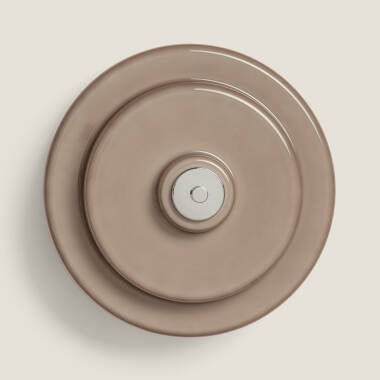 JORSANO bruine glazen plafondlamp, afbeelding 2