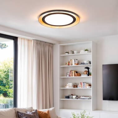 HELMAVO matzwarte plafondlamp, afbeelding 2