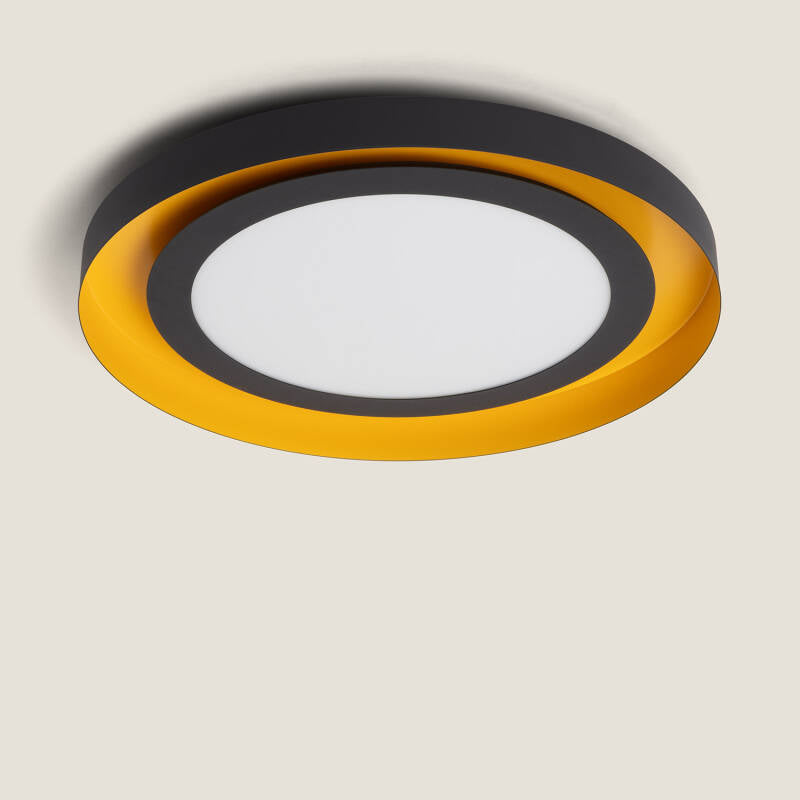 HELMAVO matzwarte plafondlamp, afbeelding 1