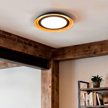 GRONTAVO matzwarte plafondlamp, afbeelding 2