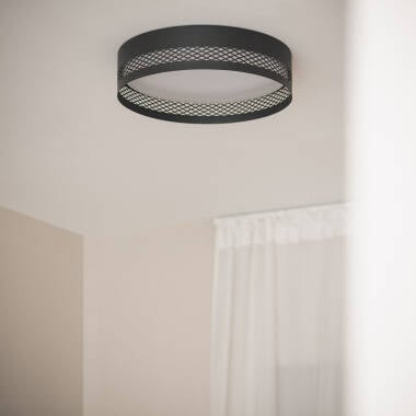 KORDAVO plafondlamp in mat zwart, afbeelding 4