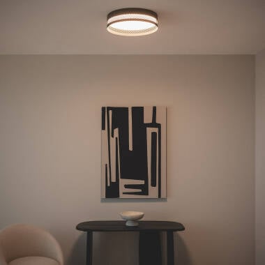 KORDAVO plafondlamp in mat zwart, afbeelding 3