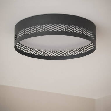 KORDAVO plafondlamp in mat zwart, afbeelding 2