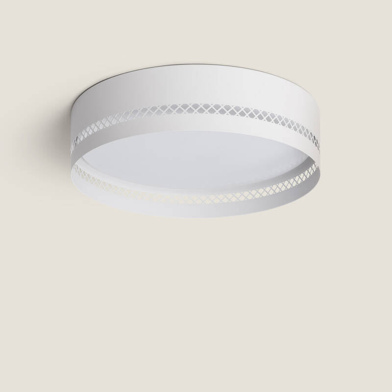 NIMRAVO matwitte plafondlamp, afbeelding 1