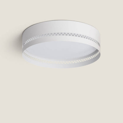 NIMRAVO matwitte plafondlamp, afbeelding 1
